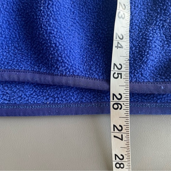 Patagonia Vintage Synchilla Snap-T Pullover Sweatshirt Blue Size Medium - Picture 10 of 10